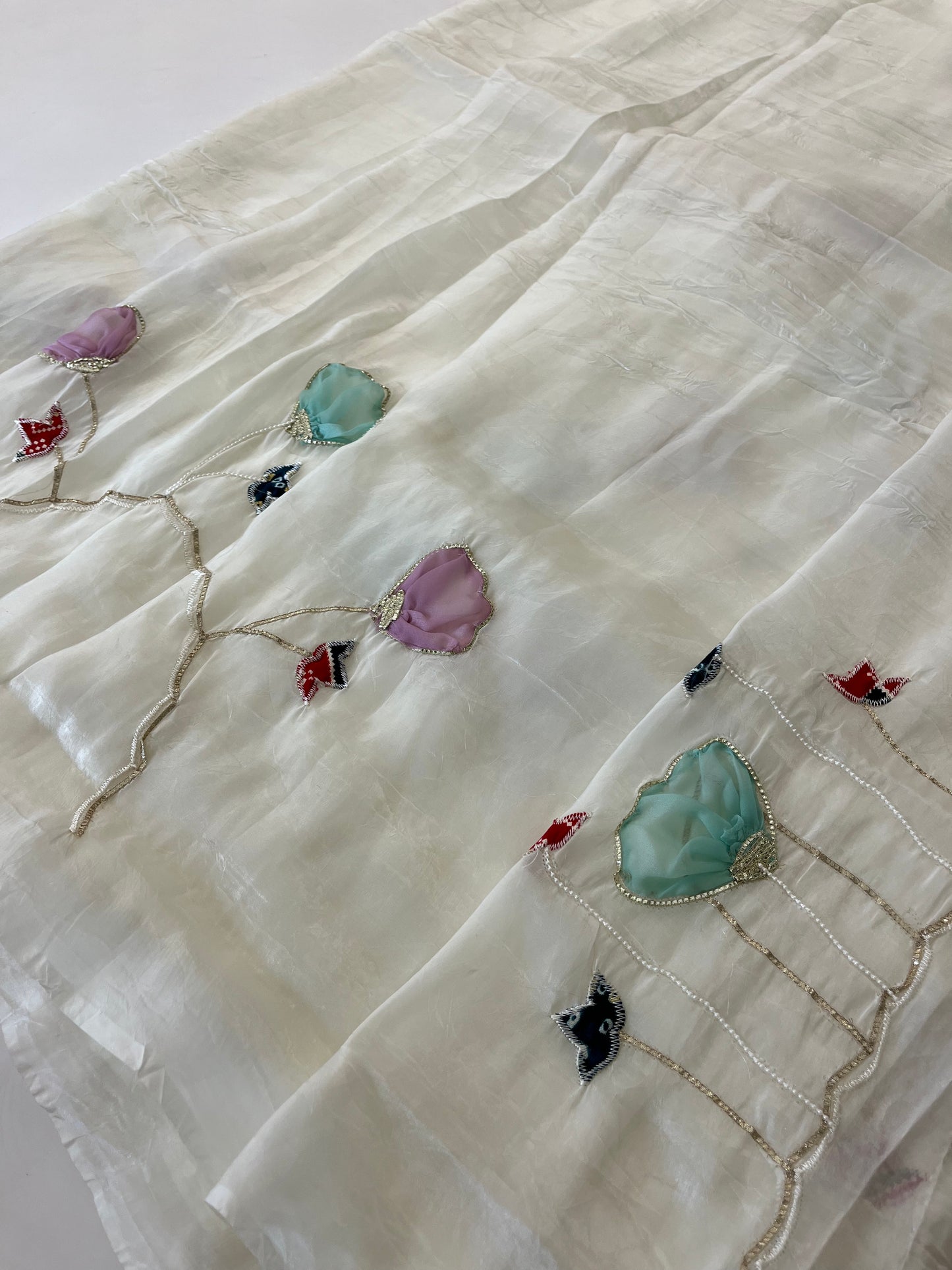 Soft organza designer fancy