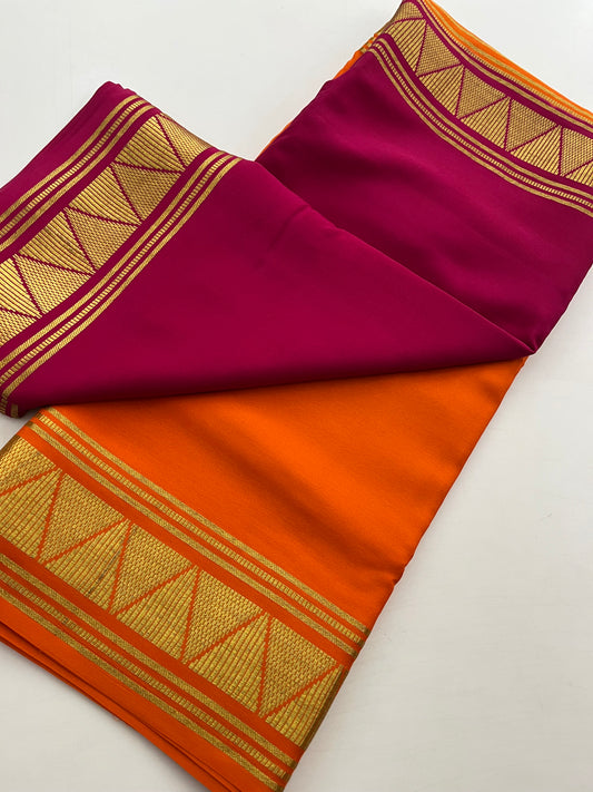 100 Gsm Pure Mysore Crepe