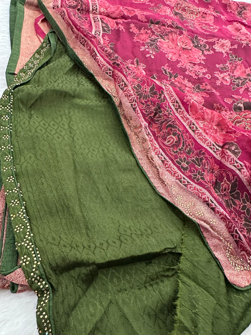 Brosso Fancy Saree New-JU10