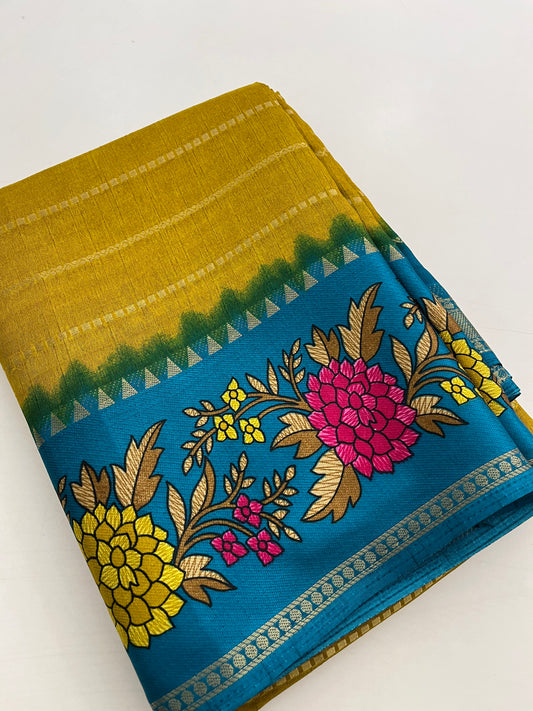 Tye Dye fancy Tussar