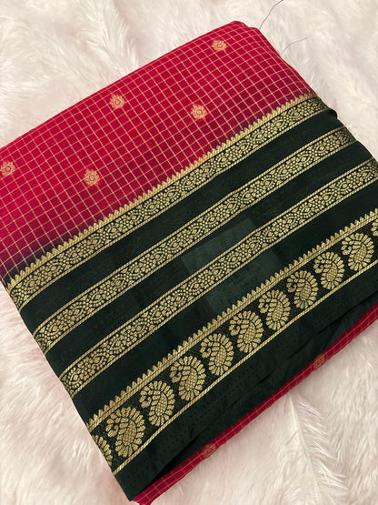 Semi Mysore Silk-M18