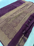 JUTE TUSSAR PREMIUM WITH MIRROR WORK-M22