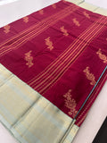 Semi Kanchi Silk Saree-J22