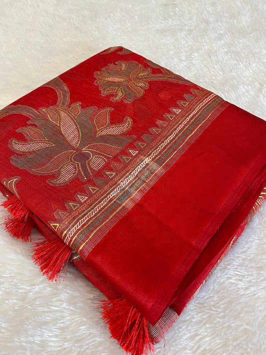 Linen chiffon