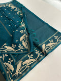 Premium Tussar Work Gold weaving BUTTAS -M25