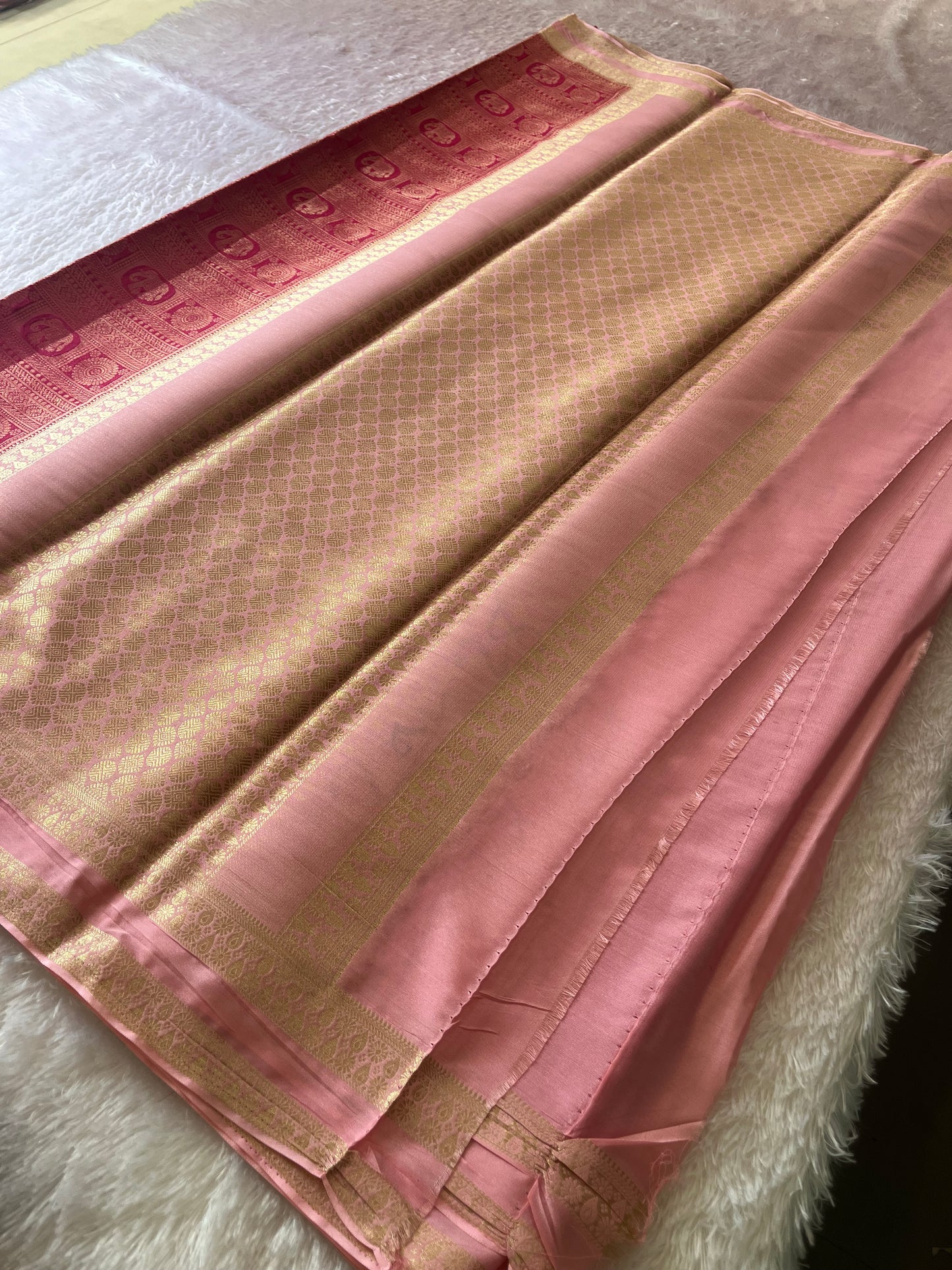 Banarasi Brocade Soft Silk