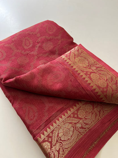 Tussar fancy saree