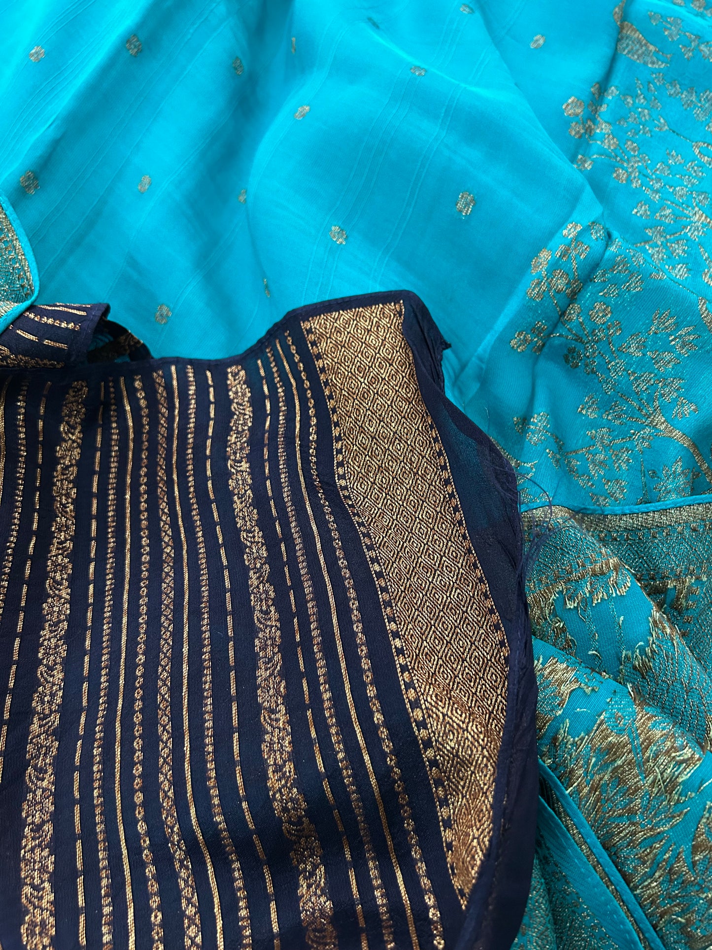 Premium Jute Tussar Fancy Saree-M14
