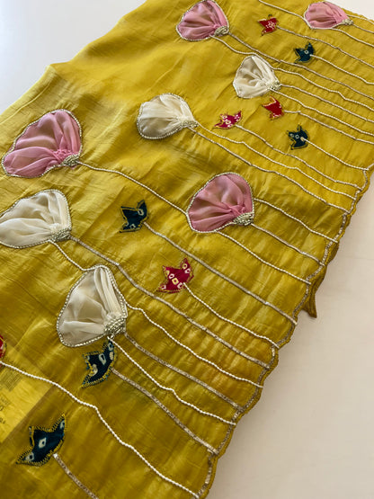 Soft organza designer fancy