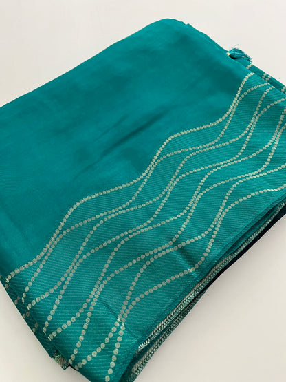 Chinnon Silk Premium Lily Green x Red-1121