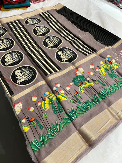 AP30 Printed chiffon