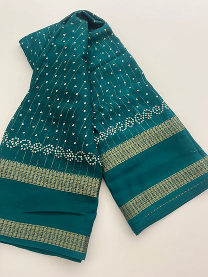Tussar Silk Print