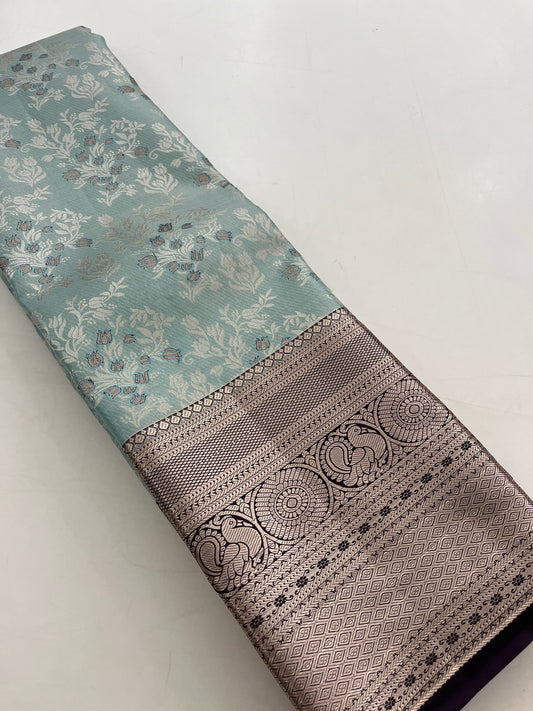 Kanchi tissue semi silk