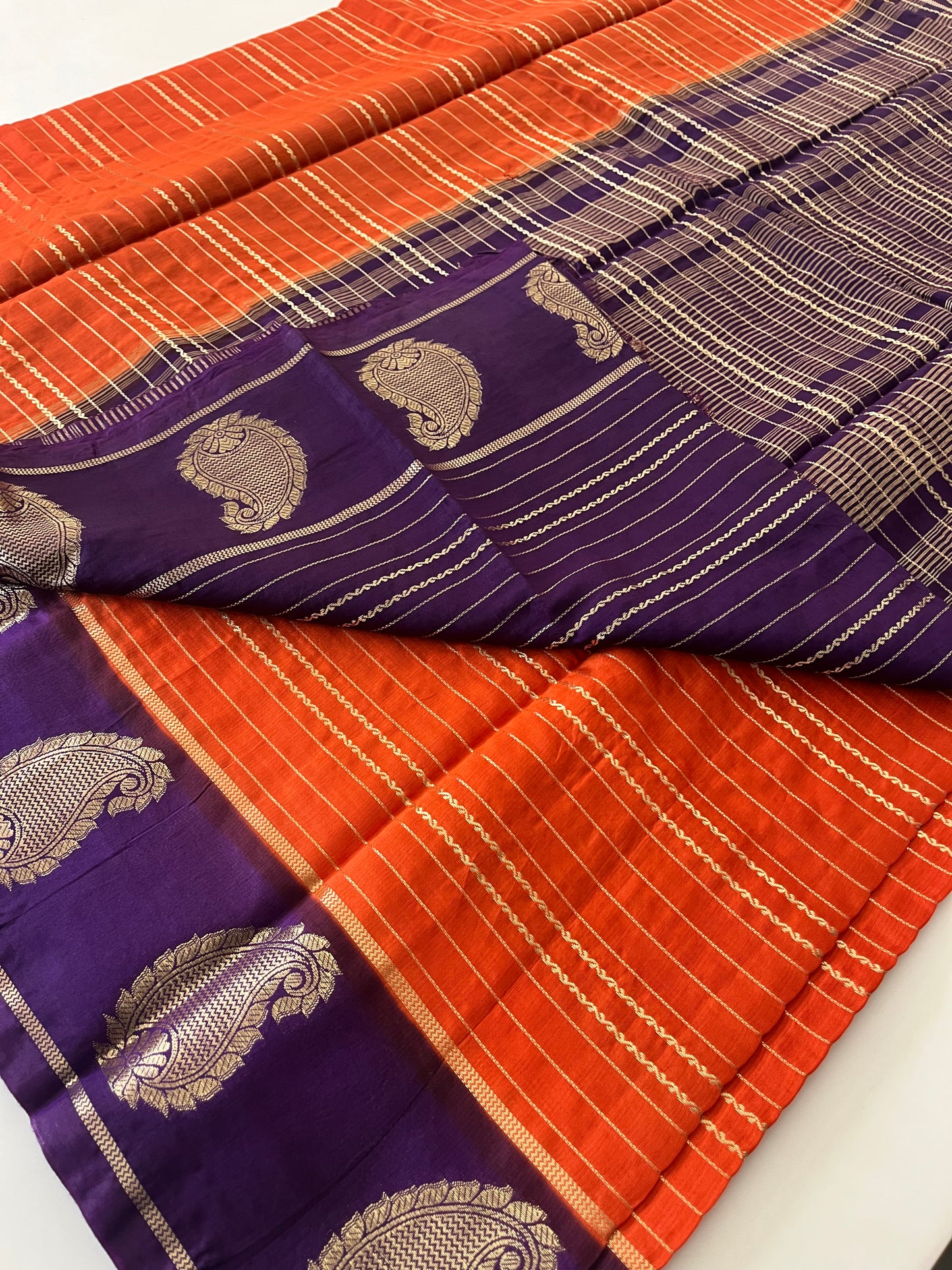 Semi Mysore silk new design