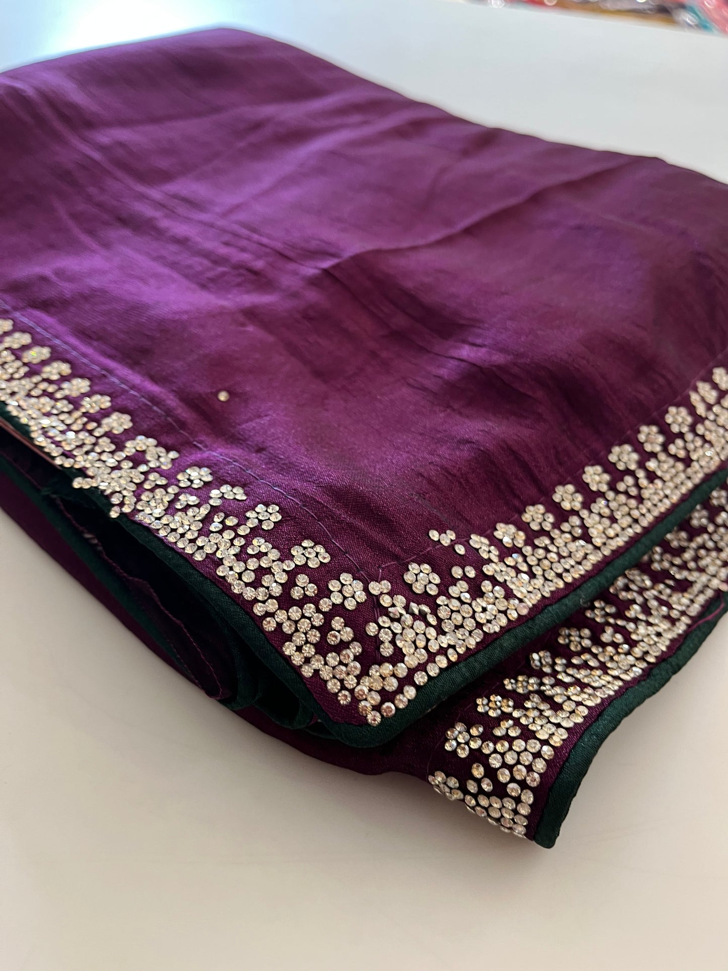 Stone work Fancy Saree