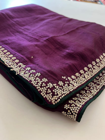 Stone work Fancy Saree