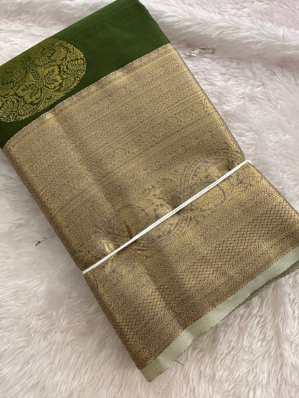 Semi Kanchi Silk Saree-(Ju2)