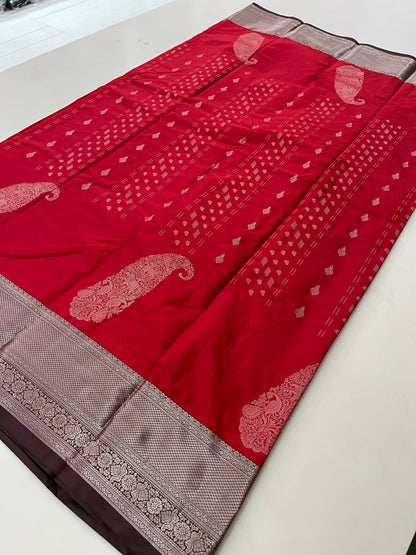 Semi Kanchi  Silk Saree