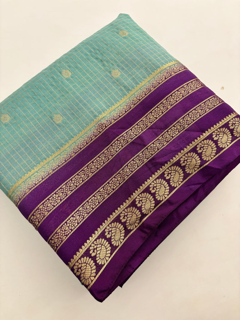Fancy Crape Saree-J18