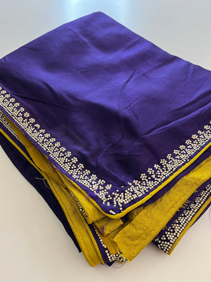 Stone work Fancy Saree