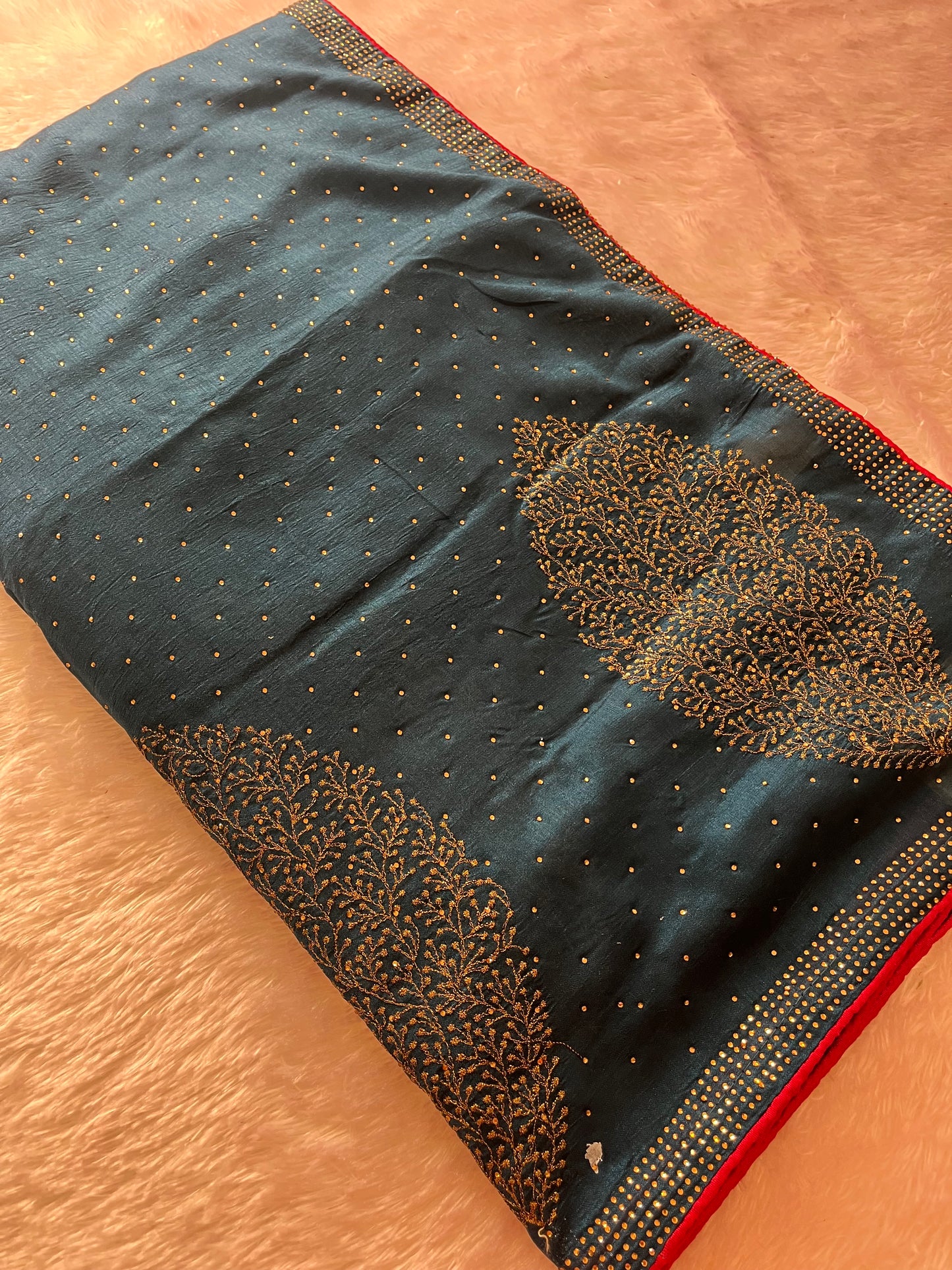 Tussar Work Fancy Saree