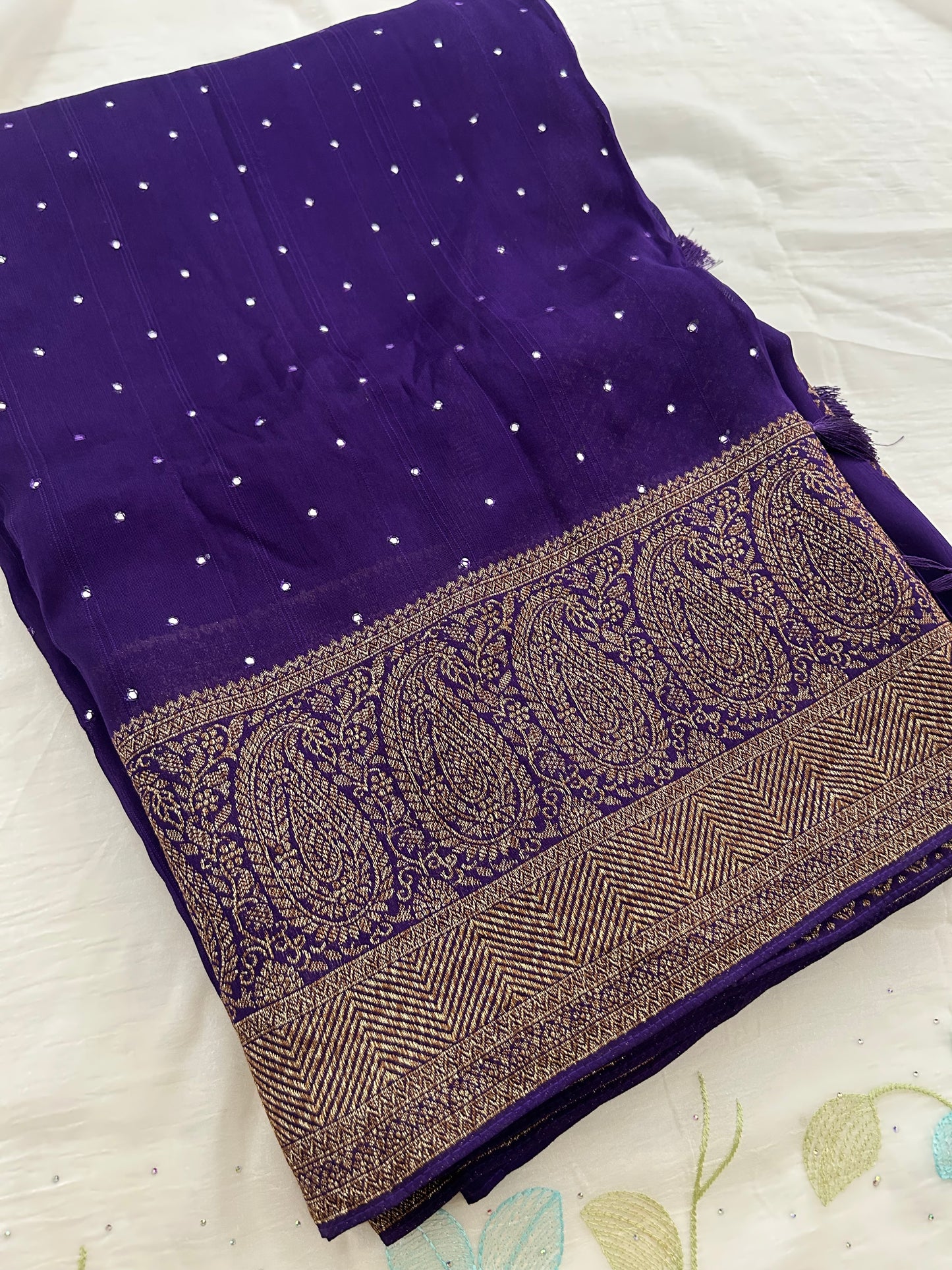 JUTE TUSSAR PREMIUM WITH MIRROR WORK-22