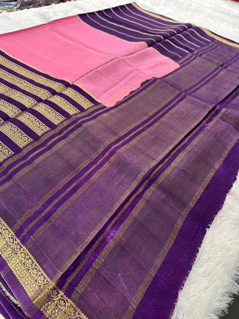 Banarsi Fancy Silk Saree-JU9