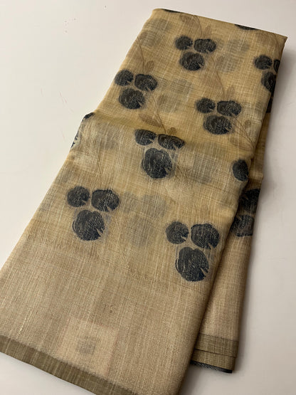 199 SOFT TUSSAR COTTON FLORAL