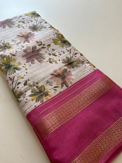 Floral Crape Chiffon