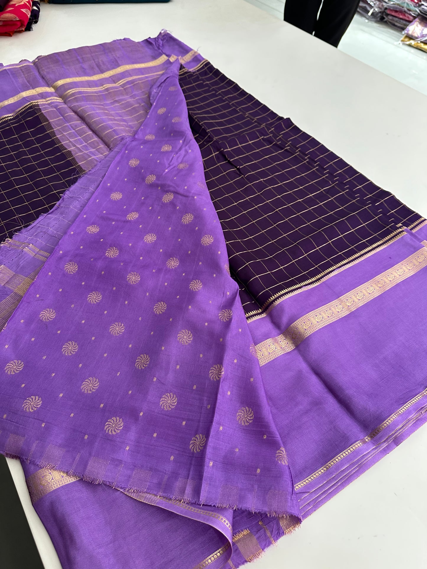 Banarasi Crape Viscose saree-M25