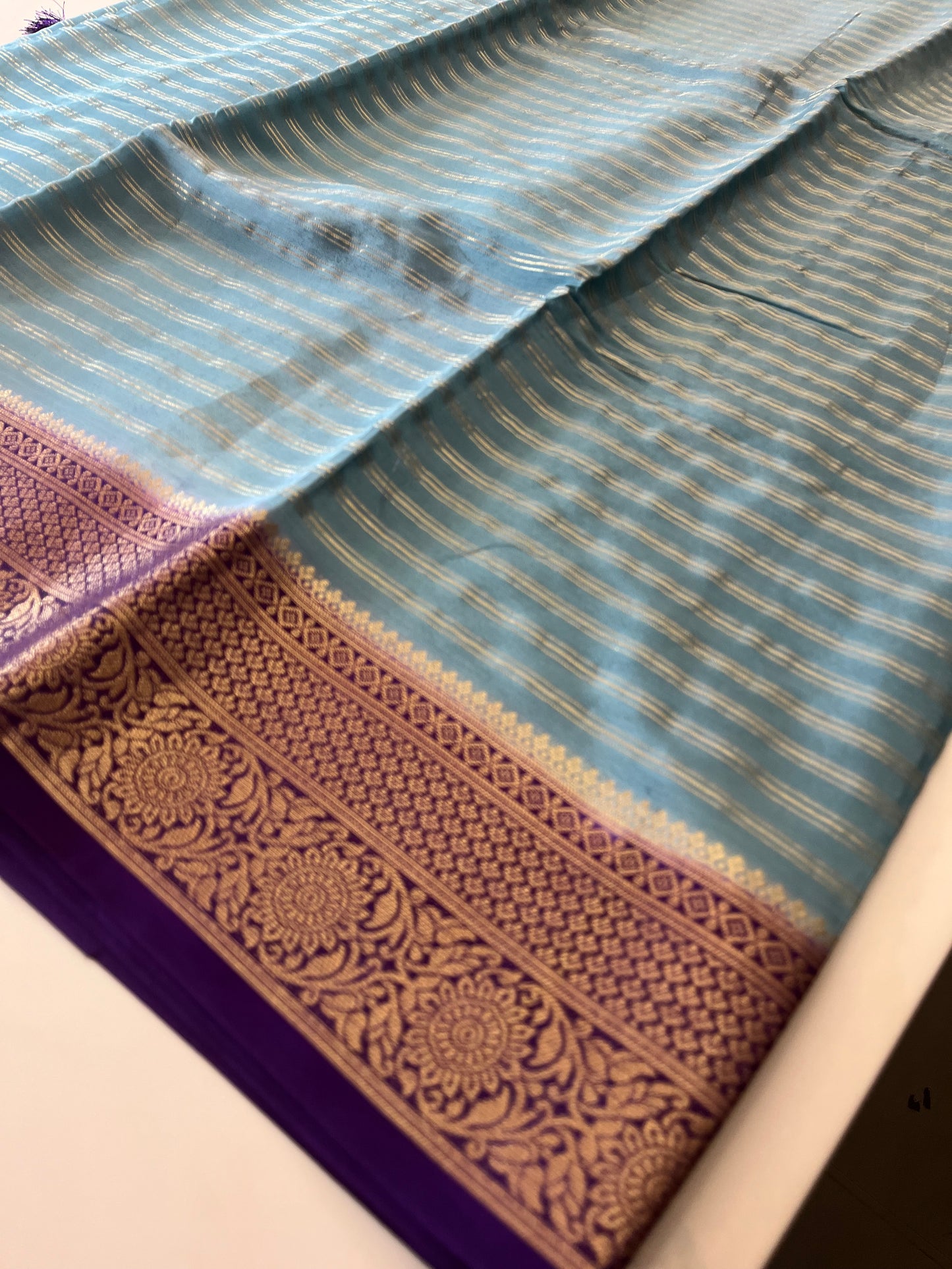 Designer Crape silk saree