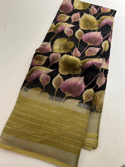 209 SEQUENCE CHIFFON SAREE