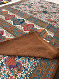 Kalamkari Tussar Printed-M26