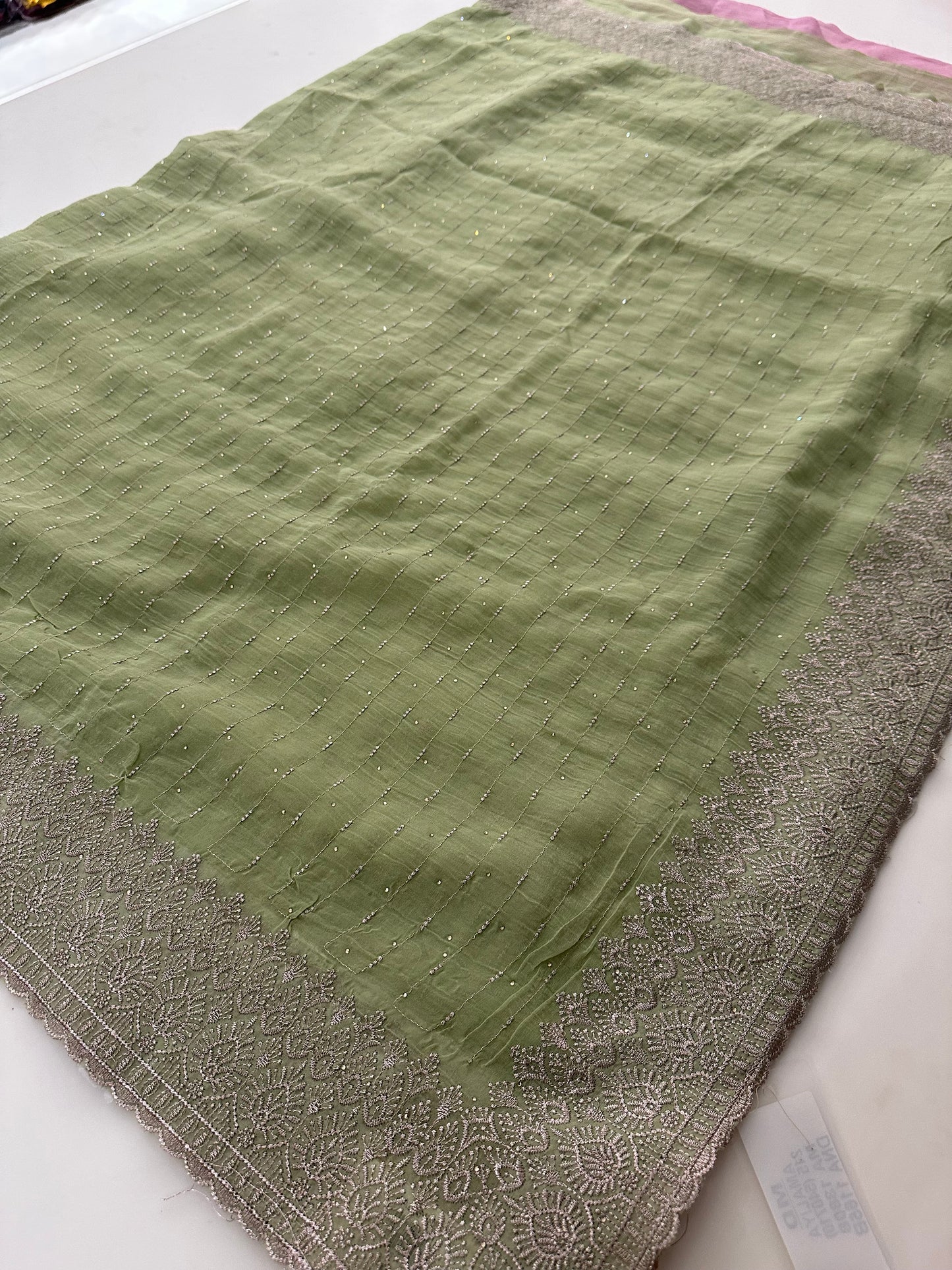 Fancy Designer work saree- M26