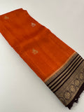 Cut Dana Work Border Chinnon Saree -AU6