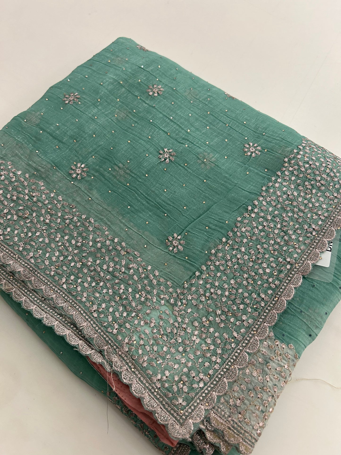 Organza Work Saree-M30