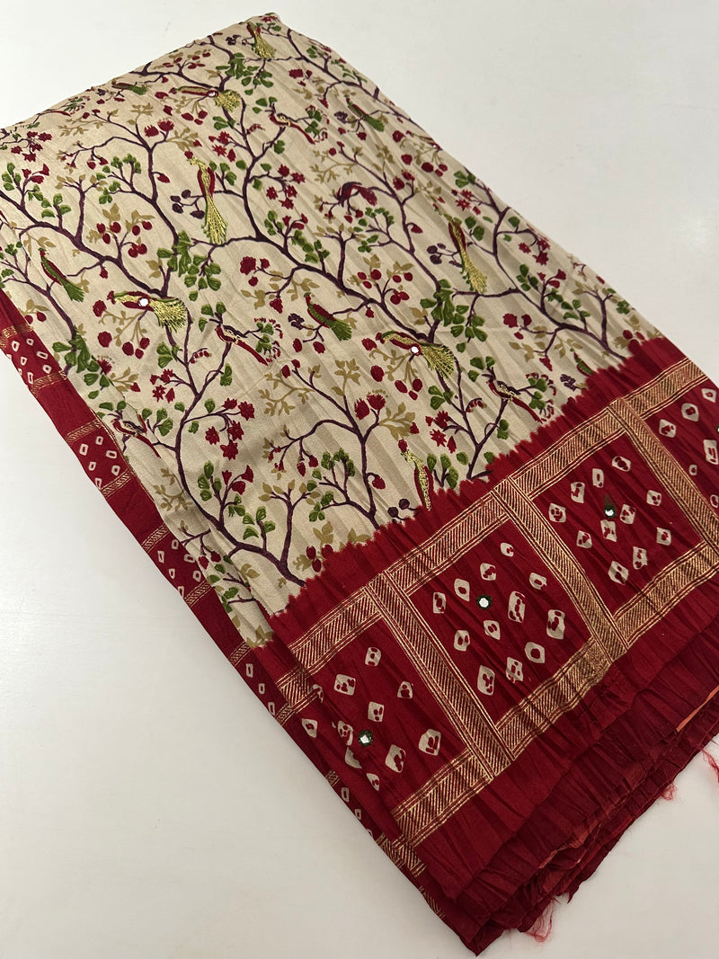 Crush Bandhini Crape Fancy -J22
