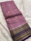 Fancy Tussar Silk Saree-JU13