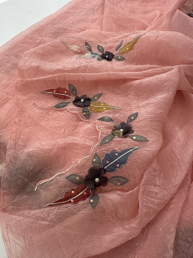 Organza Fancy Applique-J25