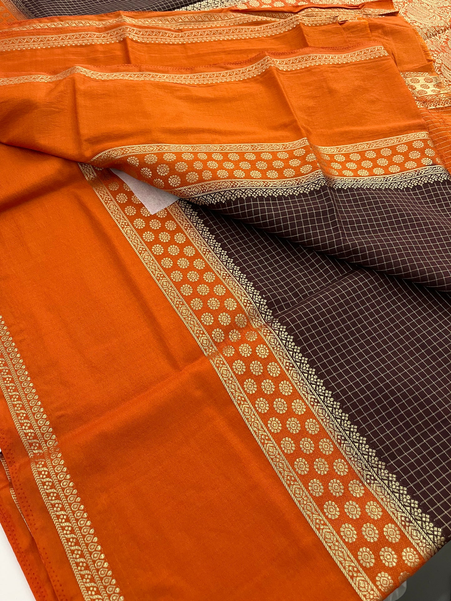 Designer crape silk