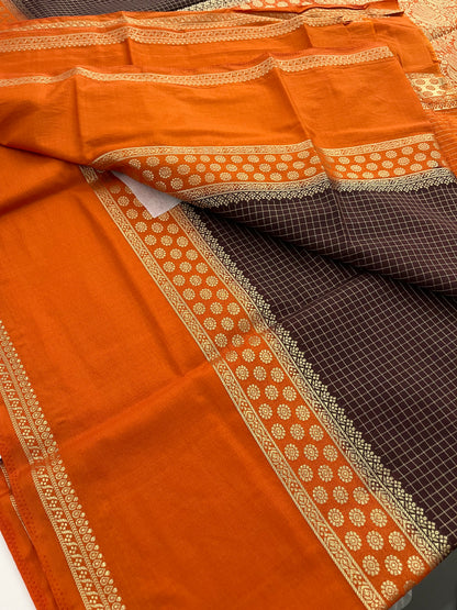Designer crape silk