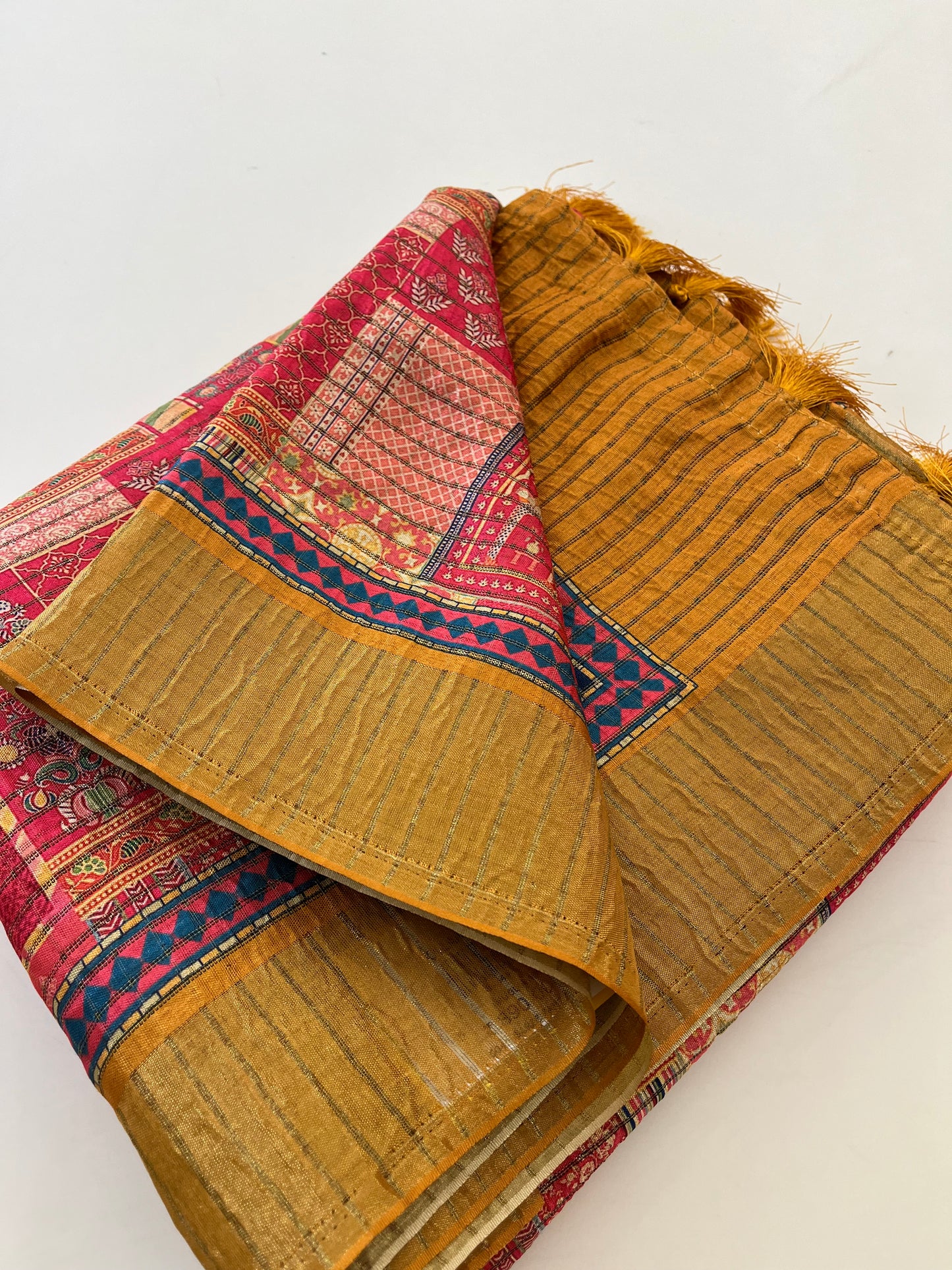 Crush Tussar Printed