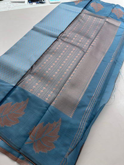 1410 Valkalam Silk Semi Silk