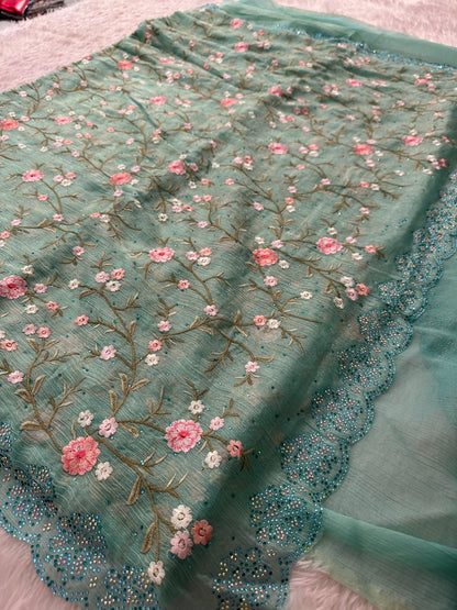 Embroidery Fancy Organza-M10