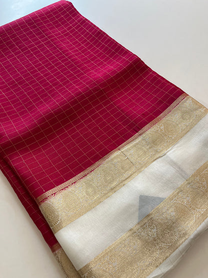 Banarasi Crape Vinrage Designer saree