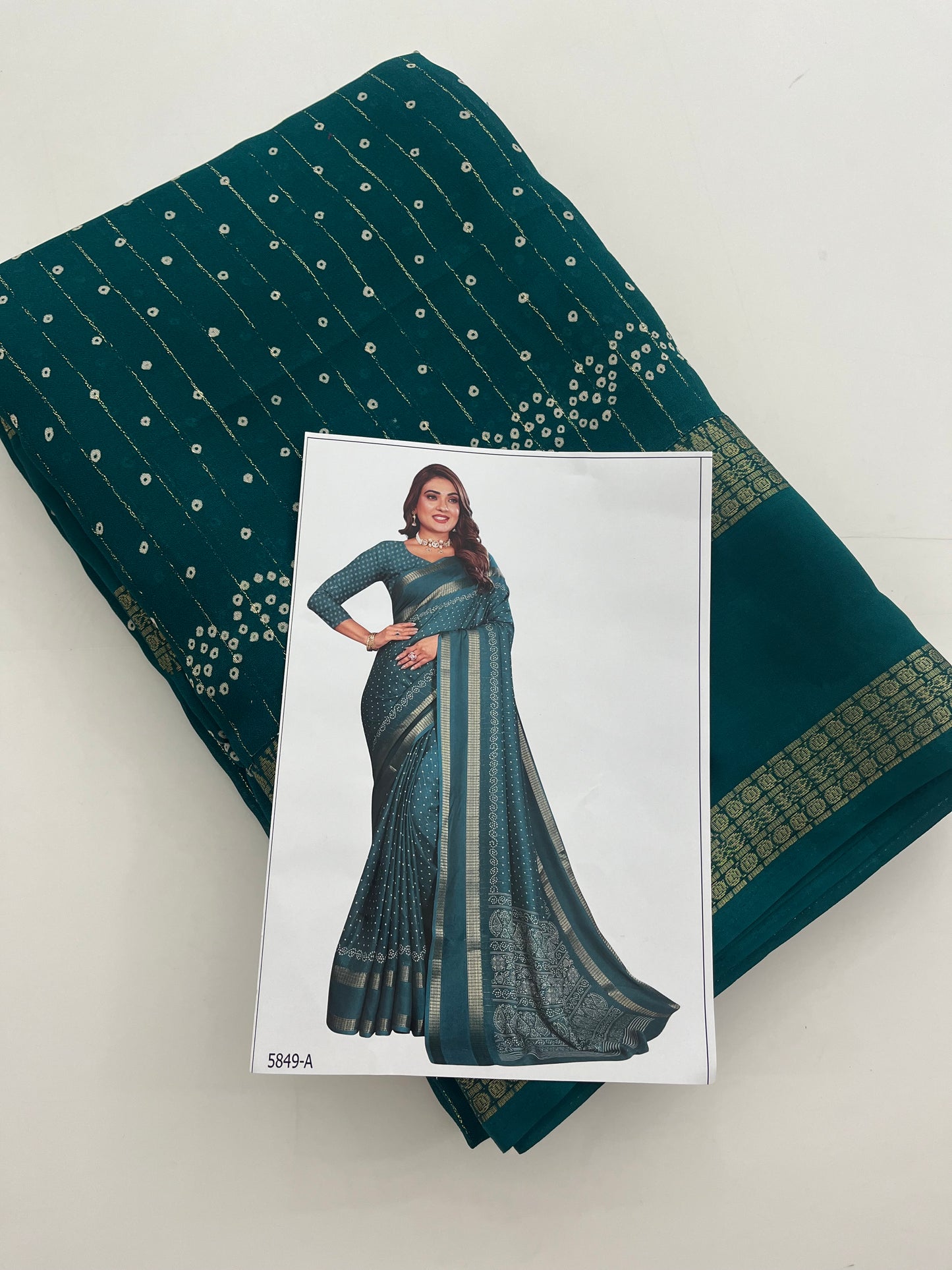 Tussar Silk Print