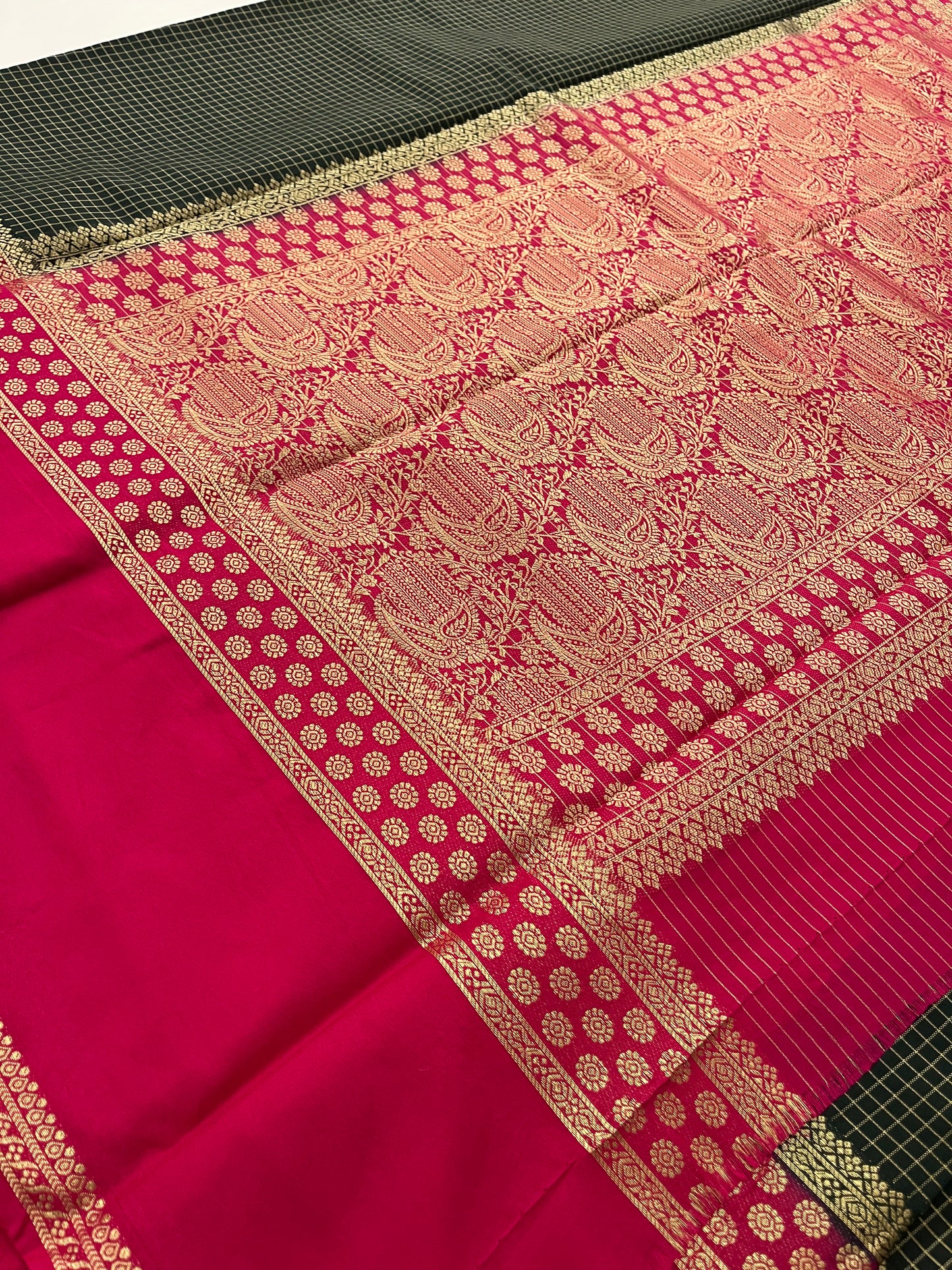 Designer crape silk