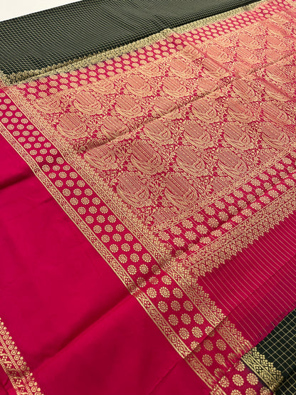 Designer crape silk