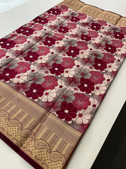Pure Designer Silk Saree