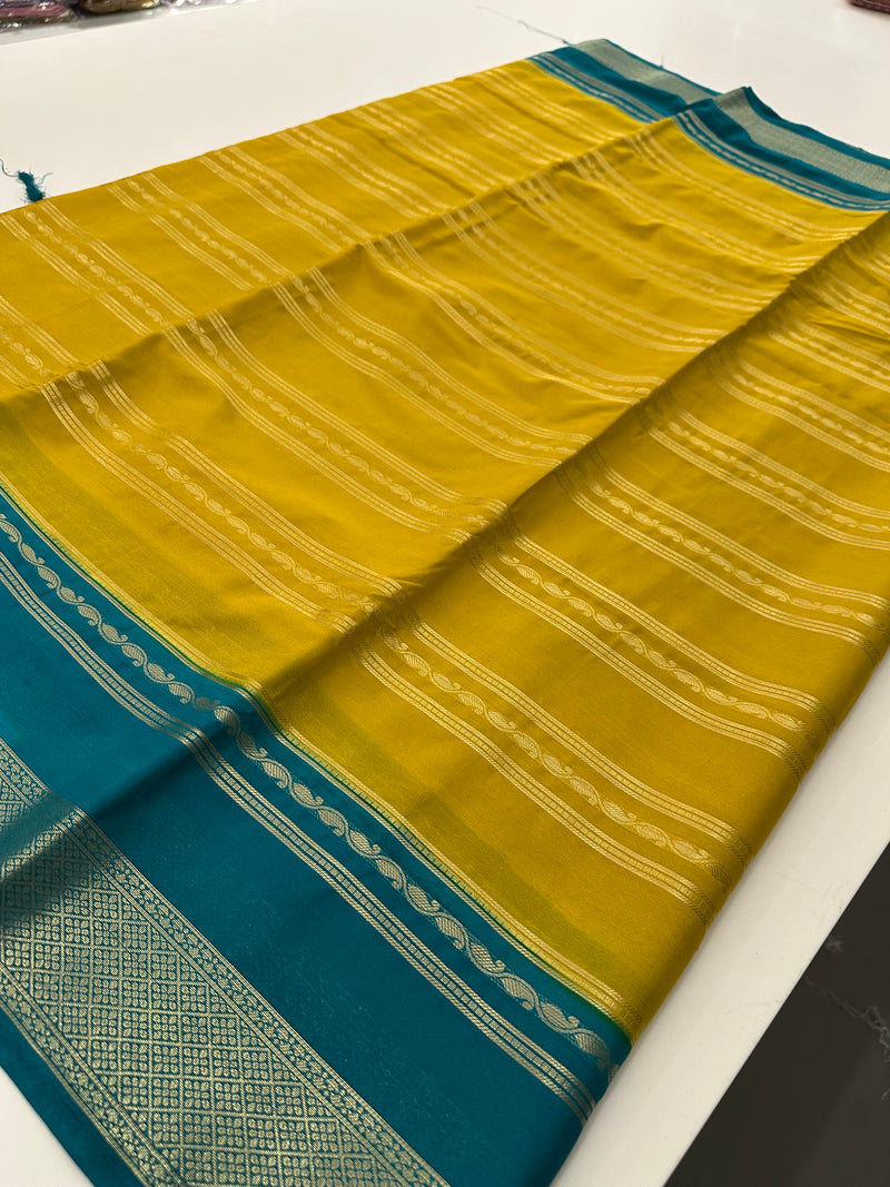 Semi Crepe Fancy Sarees🌹AU18